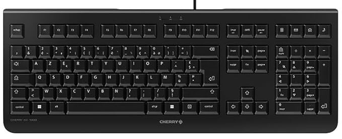 Clavier Cherry EID AZERTY KC1000