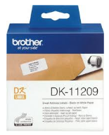 Etiquettes Brother DK-11209 (6 pièces)