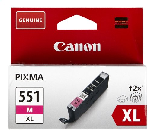 [Toner red CANON CLI-551XL] Canon CLI-551XL cartouche jet d'encre rouge 15ml