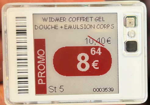 [SMARTTAG SMALL RED] SmartTAG HD S 1,6" Red Flash ready