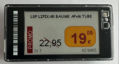 [SMARTTAG MEDIUM COLOR BK] SMARTTAG HD M+ 2,2" Color Flash ready Front black