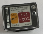 [16954-40-01-00- SMARTTAG SMALL BK] SMARTTAG HD S 1,6" Color Flash ready Front Black