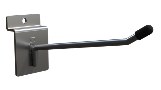 [60-21-01] Single hook 120mm for slatwall