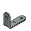 [0200-3-0364] Mounting hook with locknut